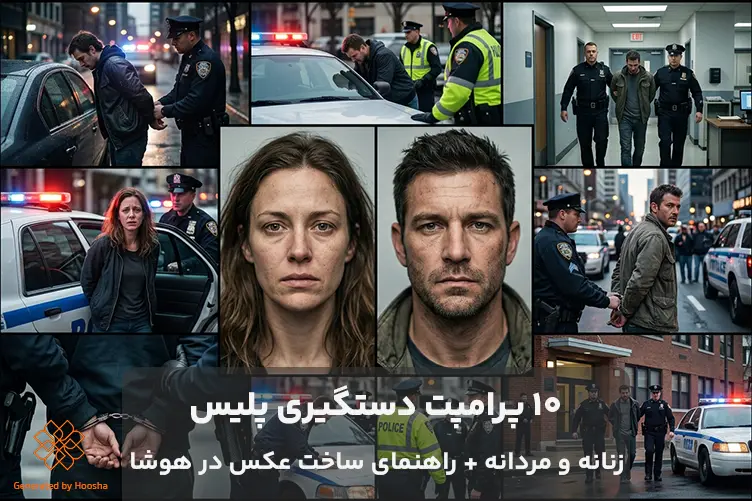 پرامپت دستگیری پلیس