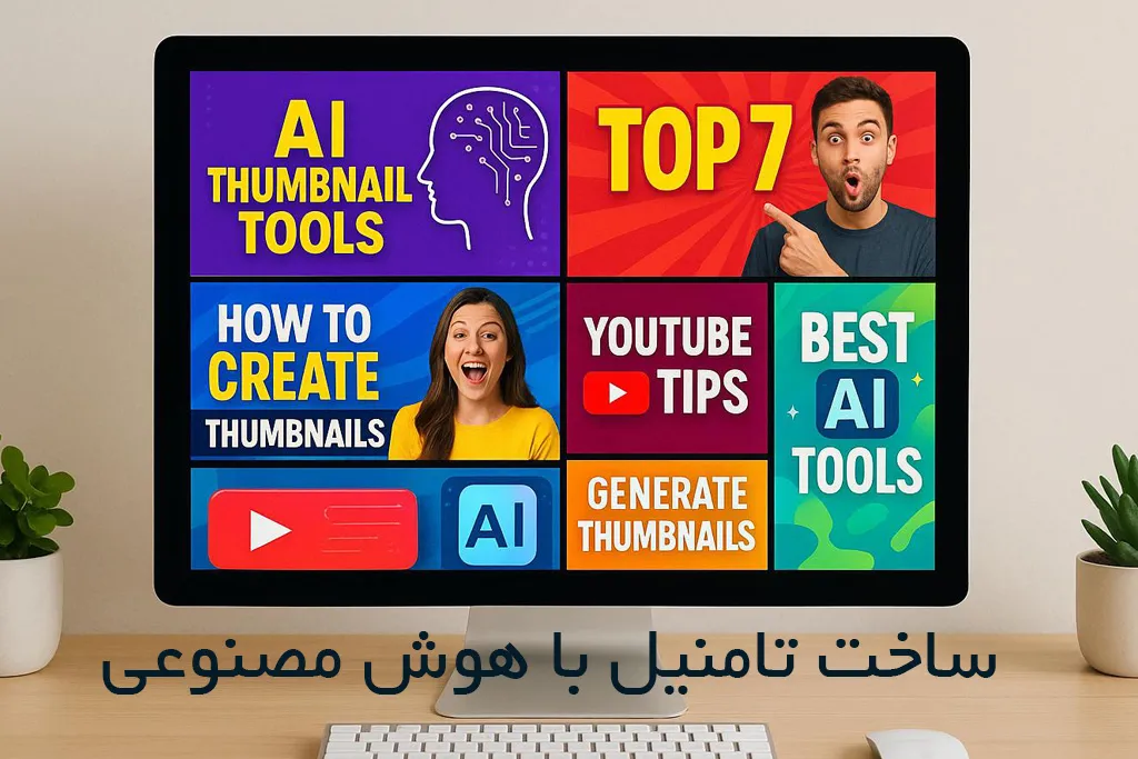 ساخت تامنیل با هوش مصنوعی؛ راهی سریع برای افزایش نرخ کلیک و جذب مخاطب