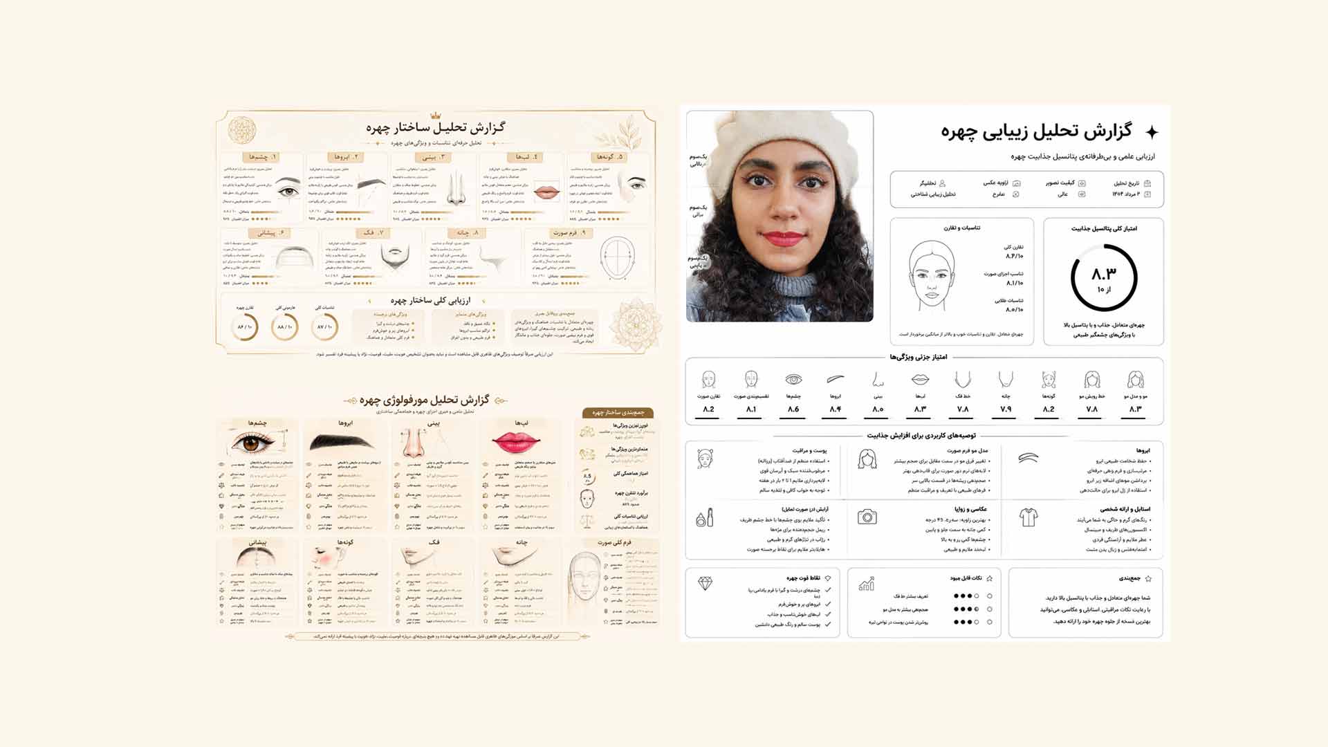 ۳ پرامپت هوش مصنوعی برای تحلیل زیبایی چهره با عکس