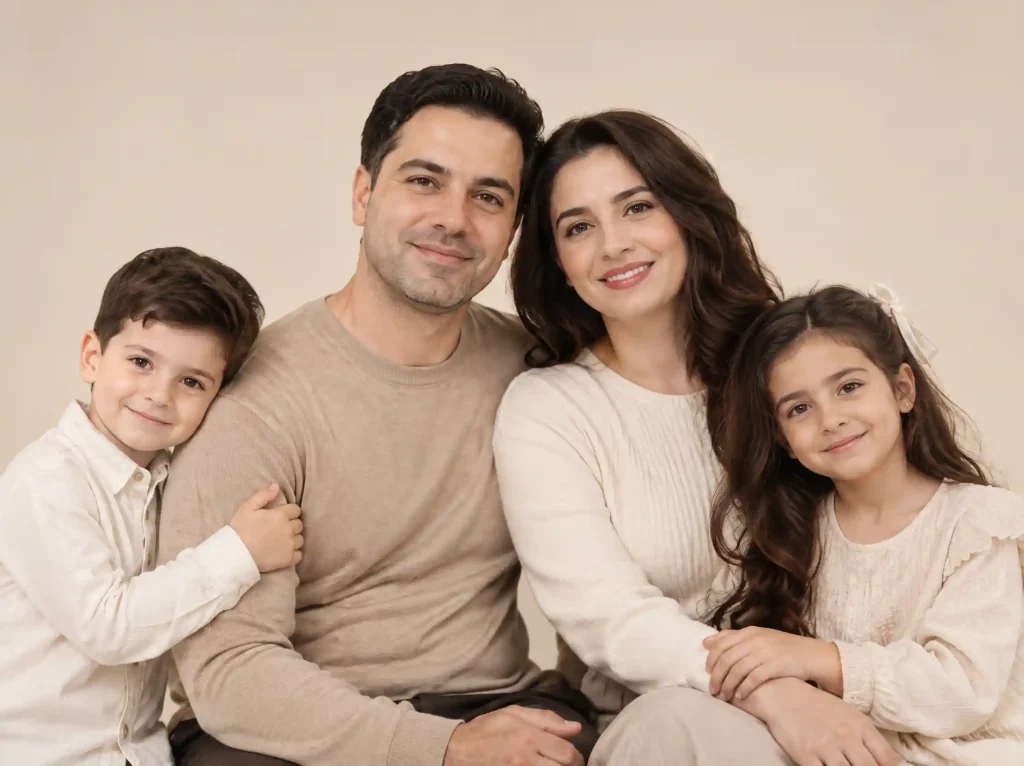 ۱۰ پرامپت حرفهای عکس خانوادگی با هوش مصنوعی هوشی